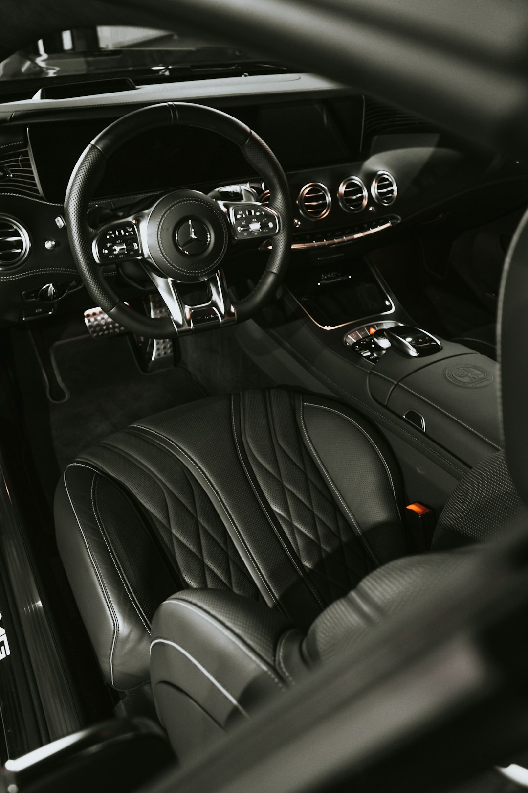 INTERIOR of Mercedes Benz S63 AMG Coupe 2nIG: @flowixxcom